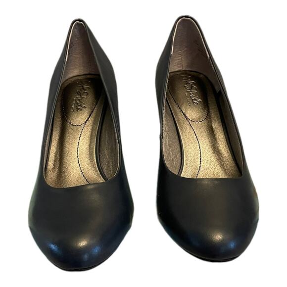NEW LIFESTRIDE Women's Parigi Office Work Classic Pumps Heels Cruise Navy 9.5W - Picture 6 of 9
